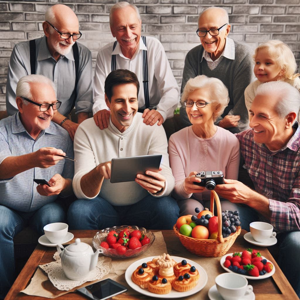 Facilita o contato com familiares distantes