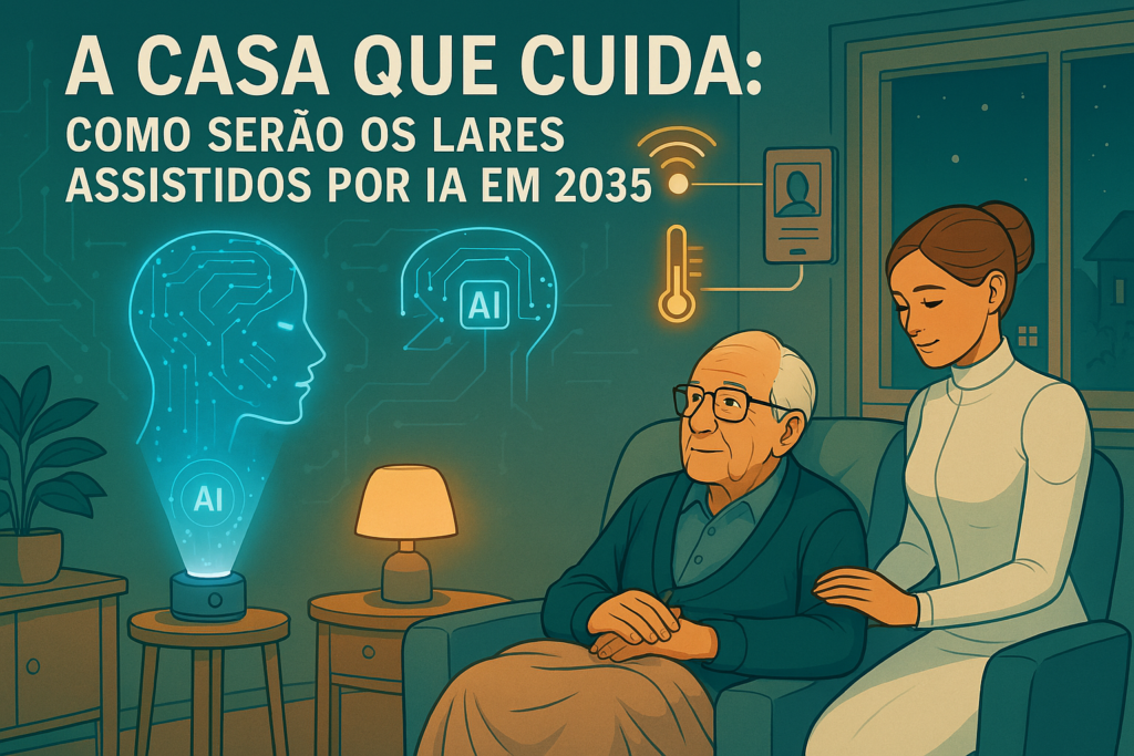 a casa que cuida cuidador de idosos