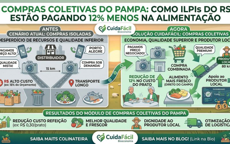 Compras Coletivas do Pampa Como ILPIs do RS Estão Pagando 12% Menos na Alimentação
