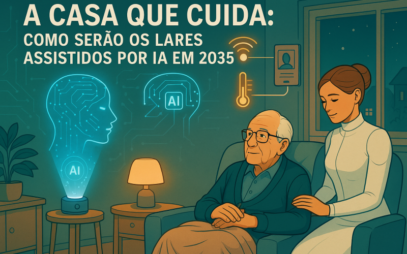 a casa que cuida cuidador de idosos