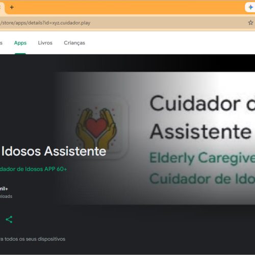 cuidador de idosos assistente app